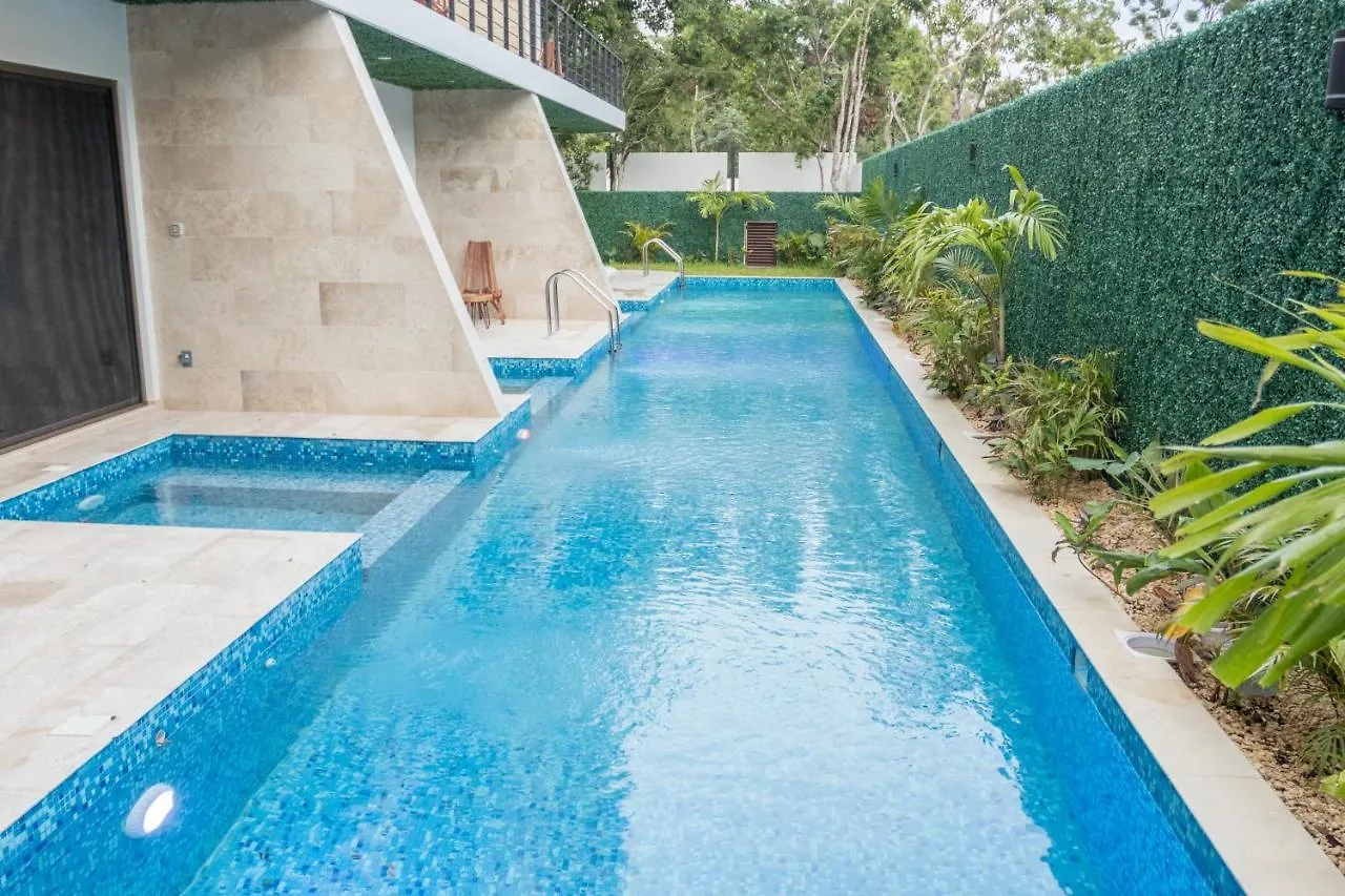 Wonderful & Incredible 2Br Apartment Aldea Zama Swimming Pool, Terrace With Swim Up Tulum Mexico