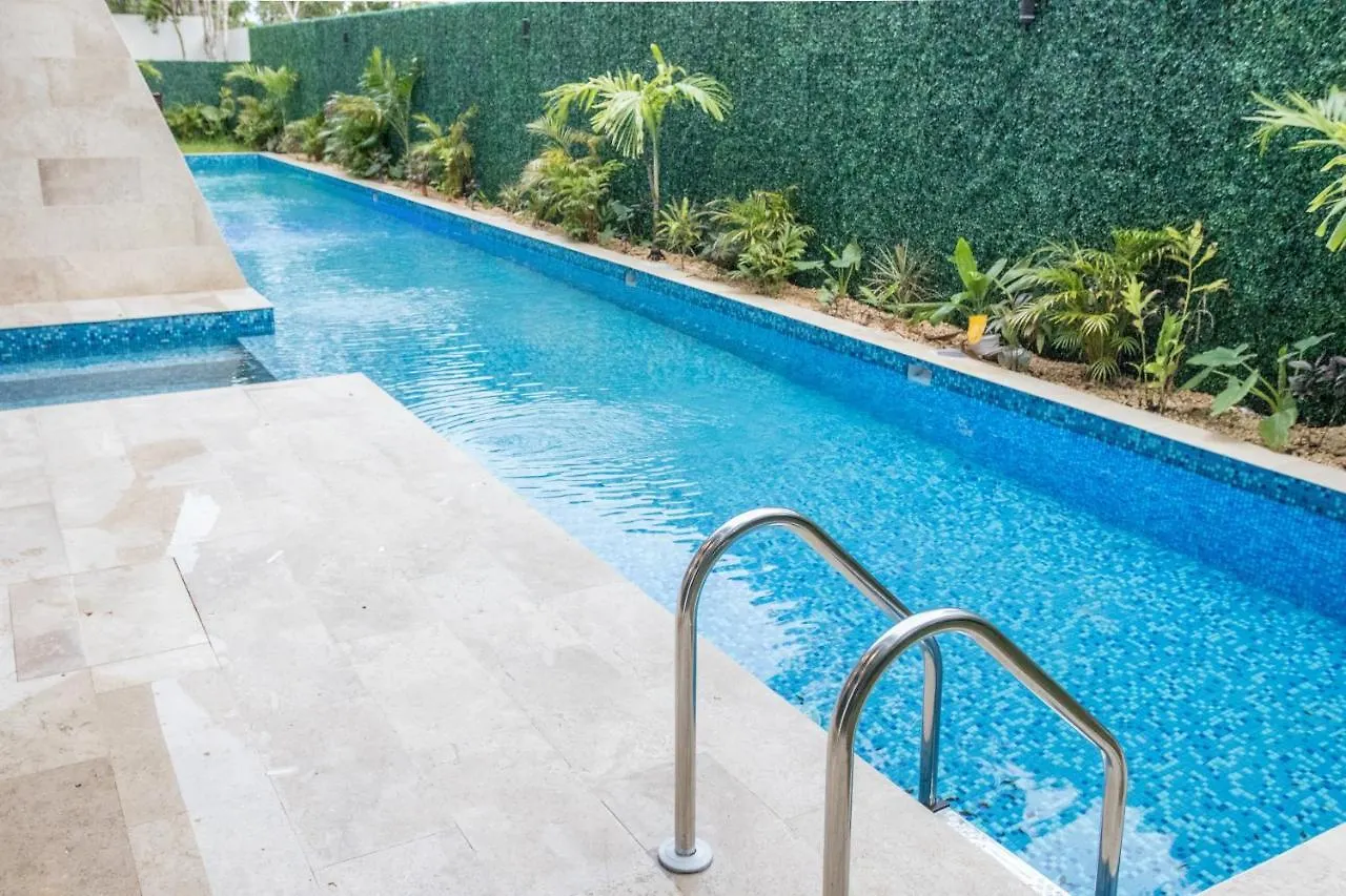 Wonderful & Incredible 2Br Apartment Aldea Zama Swimming Pool, Terrace With Swim Up Tulum 0*,  Mexico